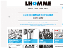 Tablet Screenshot of lhommetools.be